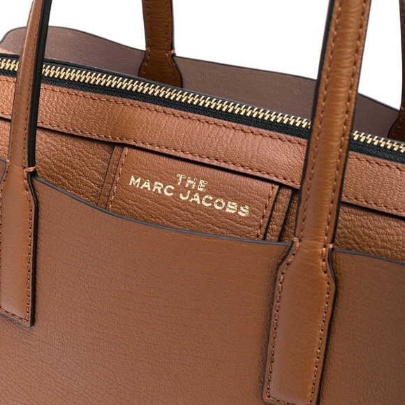 Brand-new with tag Authentic Marc Jacobs Brown Leather Handbag Bag - Picture 2 of 7